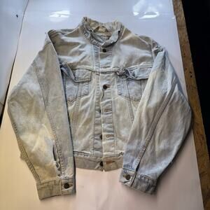 90'S Levi's 70598-4834 Large Patch Denim Jacket Size Medium